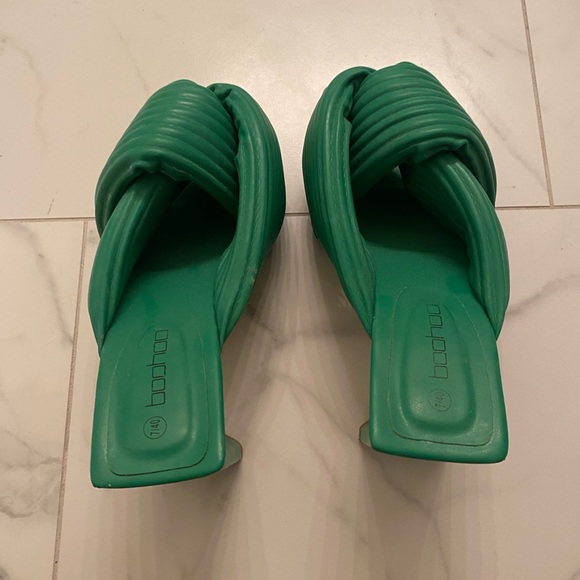 Green Boohoo mules! - Picture 4 of 4